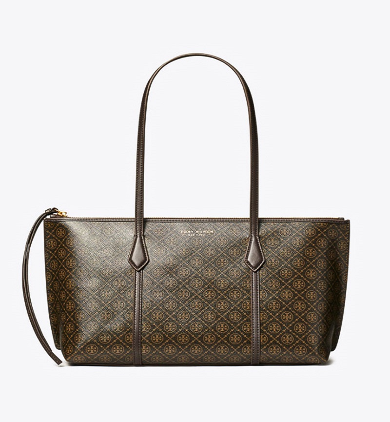 Small Perry Coated Canvas Tote