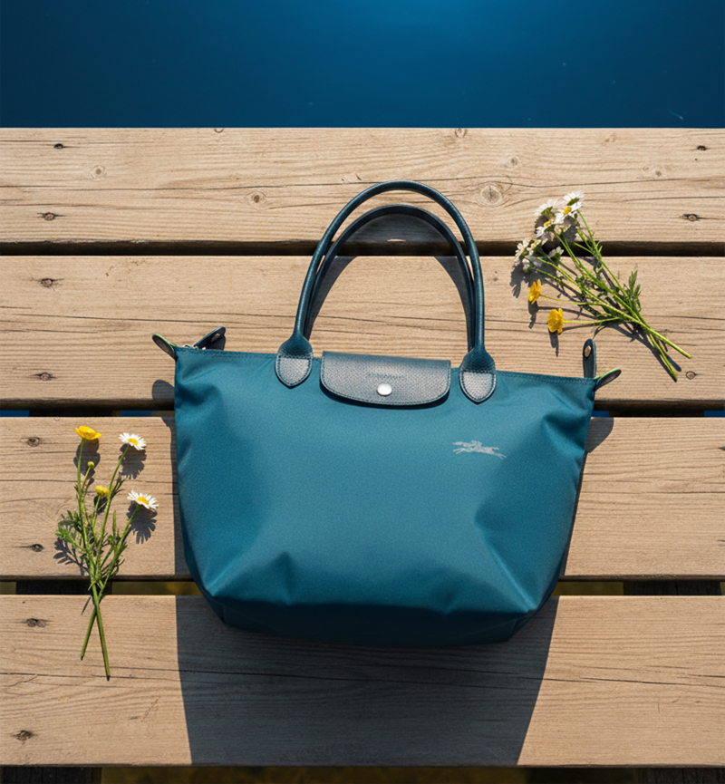 LONGCHAMP Le Pliage Green M Tote bag (Medium)
